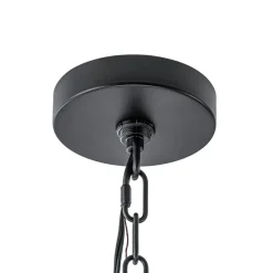 (OpenBox) Contemporary Glass Wide Square Lantern Pendant Chandelier