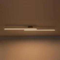 (OpenBox) Dimmable 2-Light Long Strip Linear LED Flush Mount