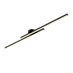 (OpenBox) Dimmable 2-Light Long Strip Linear LED Flush Mount