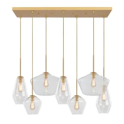 (OpenBox) 7-light Cluster Kitchen Island Pendant Lighting