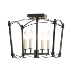 (OpenBox) 4-light French Antique Candle Style Lantern Semi Flush