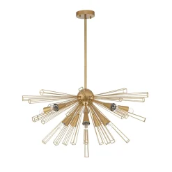 (OpenBox) 10-Light Geometric Sputnik Sunburst Chandelier