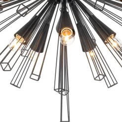 (OpenBox) 10-Light Geometric Sputnik Sunburst Chandelier