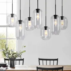 (OpenBox) 7-light Kitchen Island Cluster Pendant Chandelier