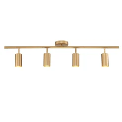 (OpenBox) Modern 4-Light Linear Semi Flush Track Light