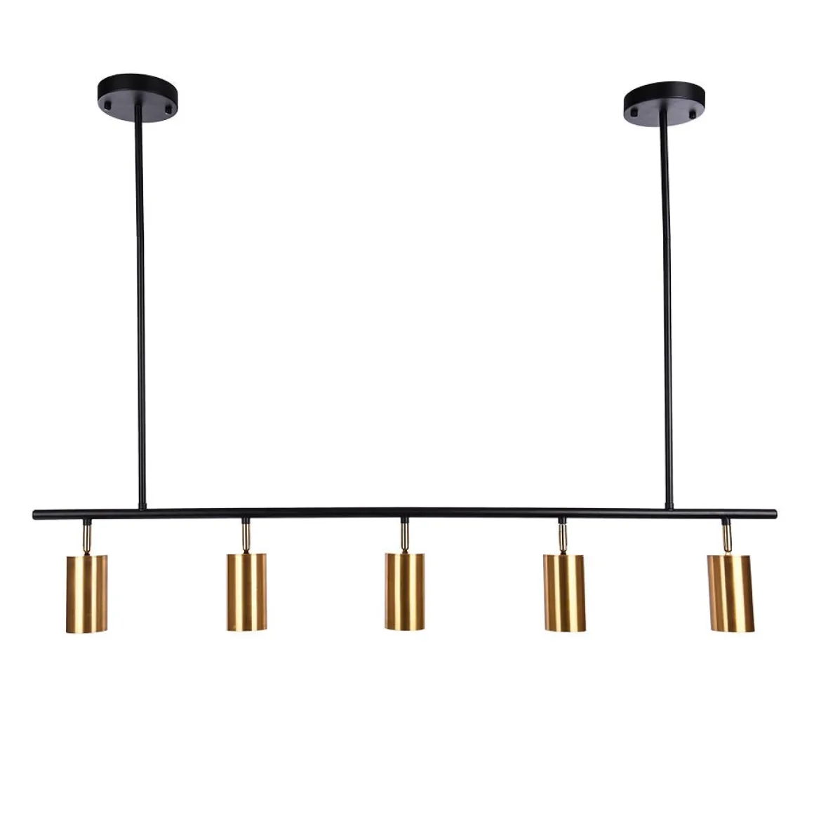(OpenBox) Modern 5-Light Linear Semi Flush Track Light
