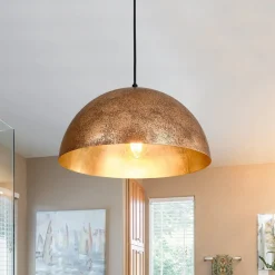 (OpenBox) Oversized Metal Dome Pendant Light