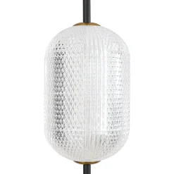 (OpenBox) Prismatic Glass Dimmable LED 3-Light Cluster Round Pendant