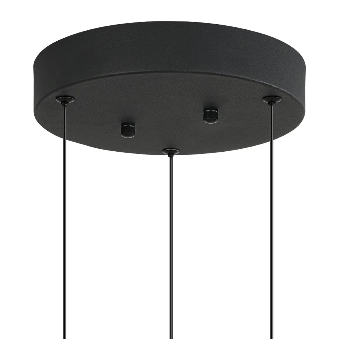 (OpenBox) Prismatic Glass Dimmable LED 3-Light Cluster Round Pendant