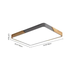 (OpenBox) Rectangle LED Flush Mount Light