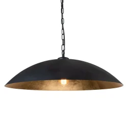 (OpenBox) Vintage Oversized Flat Dome Metal Pendant Light