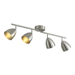 Scandinavian 4-Light Adjustable Spotlight Island Linear Track Light