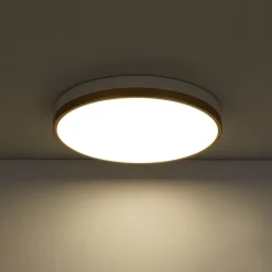 Scandinavian Round Dimmable LED Ceiling Light DIP Switch