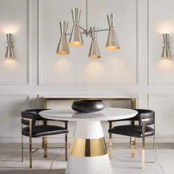 Starry 2-Light Hourglass Wall Sconce