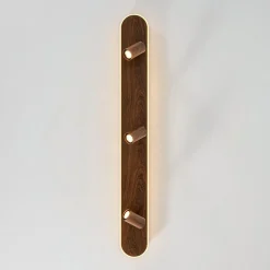 Wood Oval LED Adjustable Spotlight Ceiling Track Light